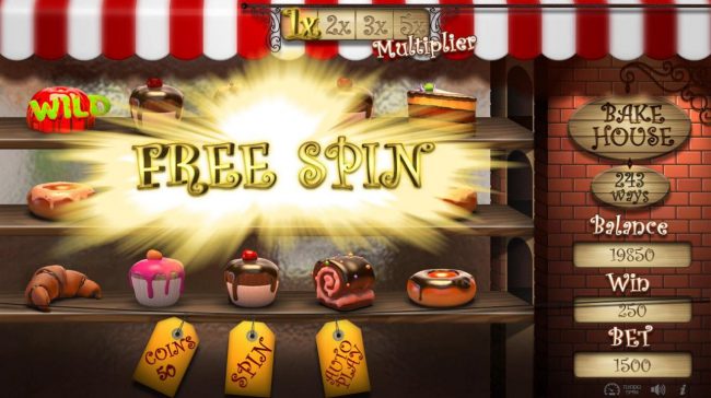 Scatter win awards a free spin