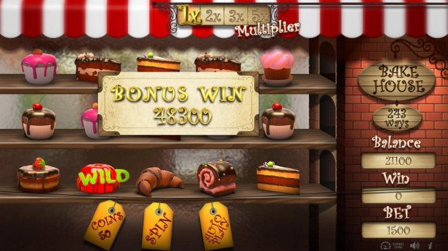 Bonus Win 48300 coins