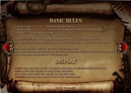 basic game rules