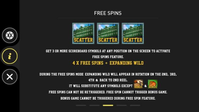 Free Spins Bonus Game Rules