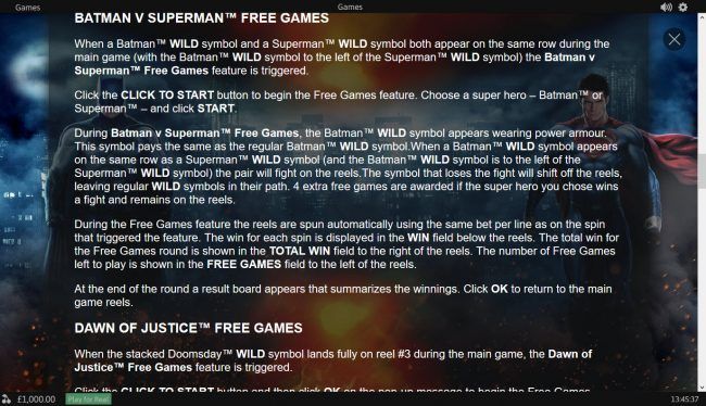 Free Game Rules