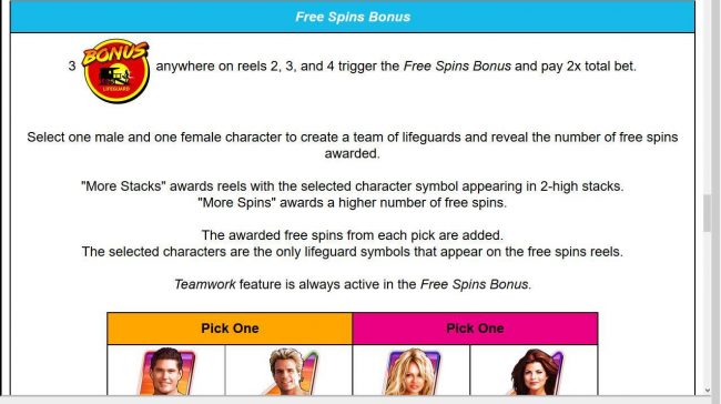 Free Spins Rules