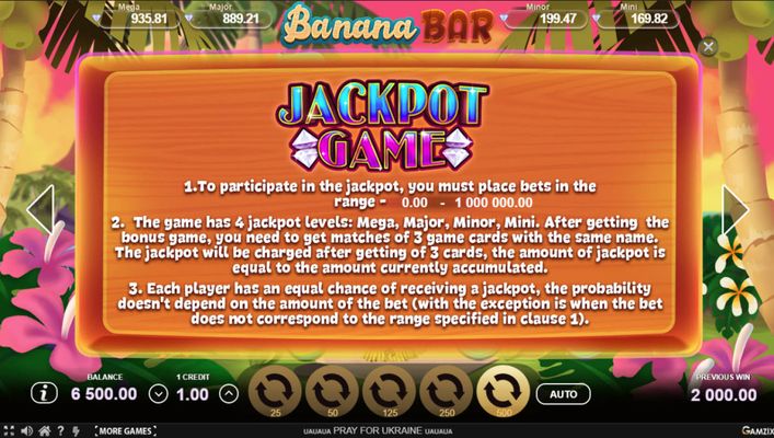 Jackpot Feature