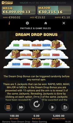 Dream Drop Bonus