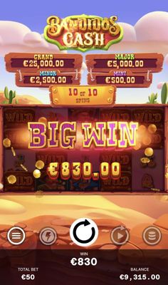 Bandidos Cash :: Big Win