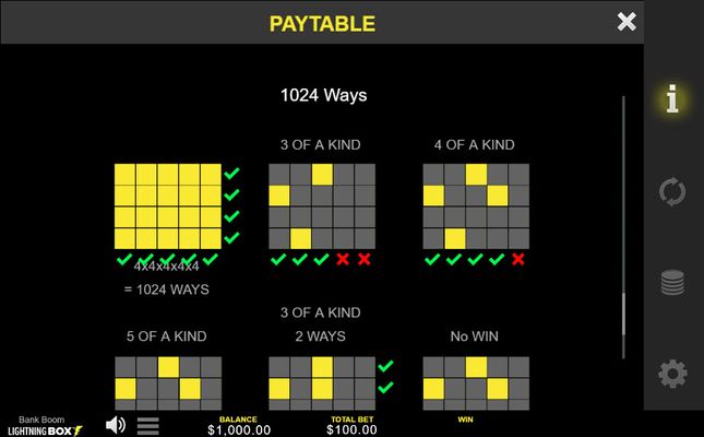 1024 Ways To Win