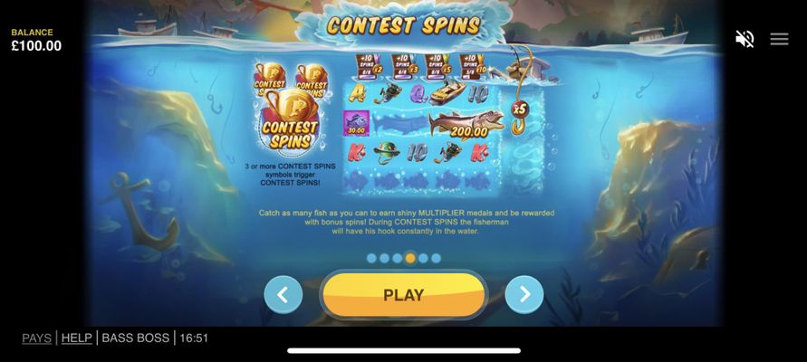 Contest Spins