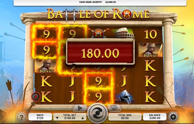 Multiple winning paylines
