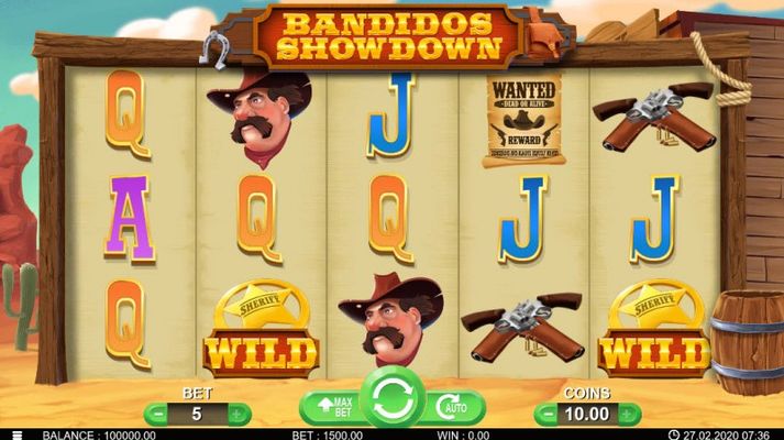 Bandidos Showdown :: Main Game Board