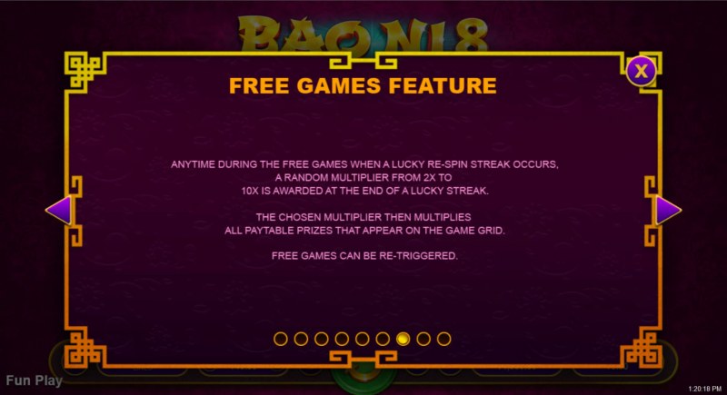 Bao Ni 8 :: Free Games Feature