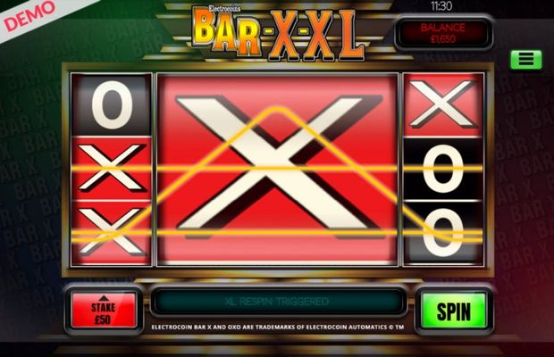 BAR-X-XL :: Multiple winning combinations