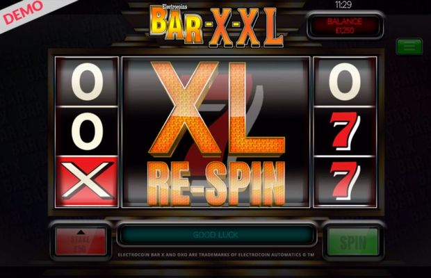 BAR-X-XL :: Respin feature triggered