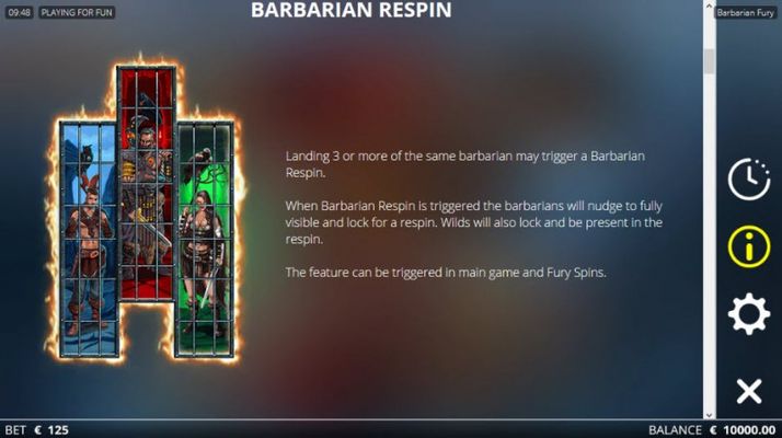 Barbarian Fury :: Barbarian Respin