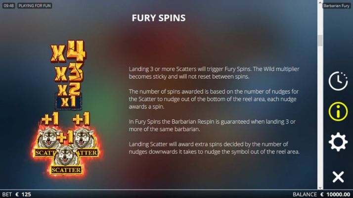 Fury Spins