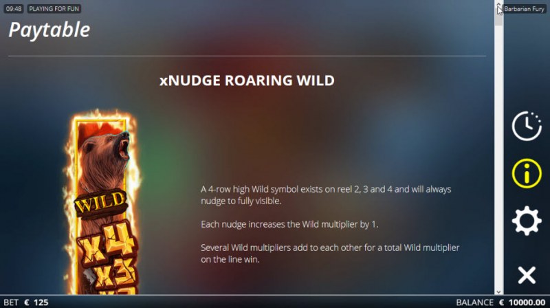 xNudge Roaring Wild