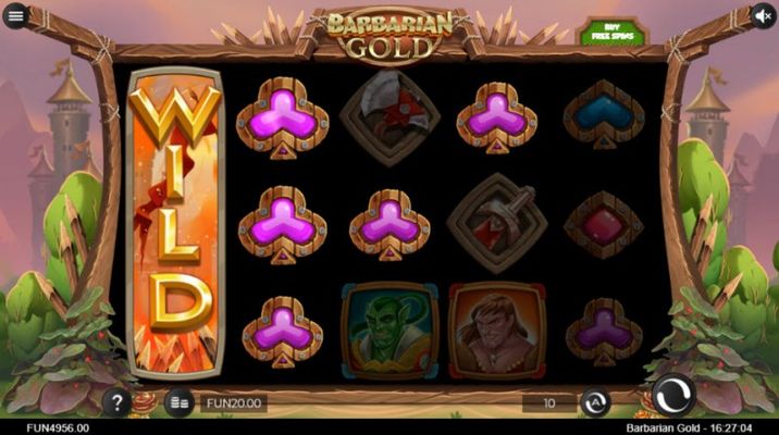 Barbarian Gold :: Multiple winning paylines