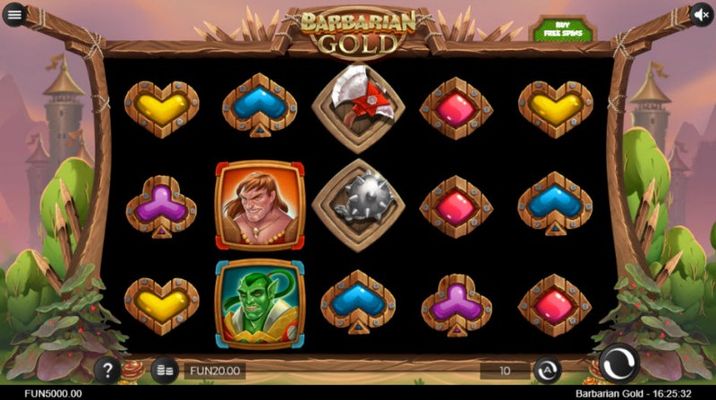 Barbarian Gold :: Main Game Board