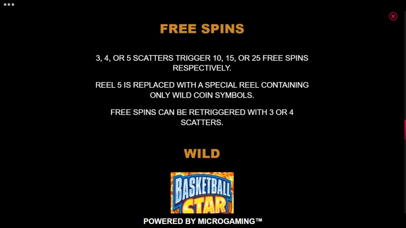 Free Spin Feature Rules