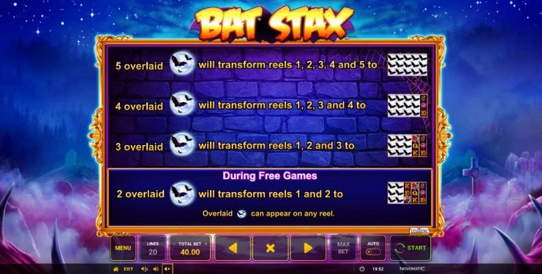 Bat Stax :: Feature Rules
