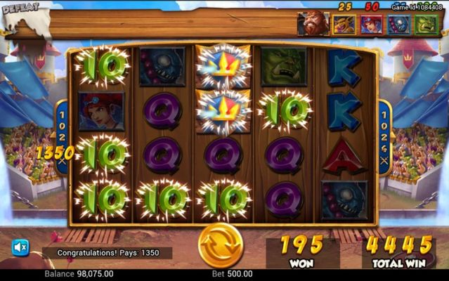 Multiple winning combinations