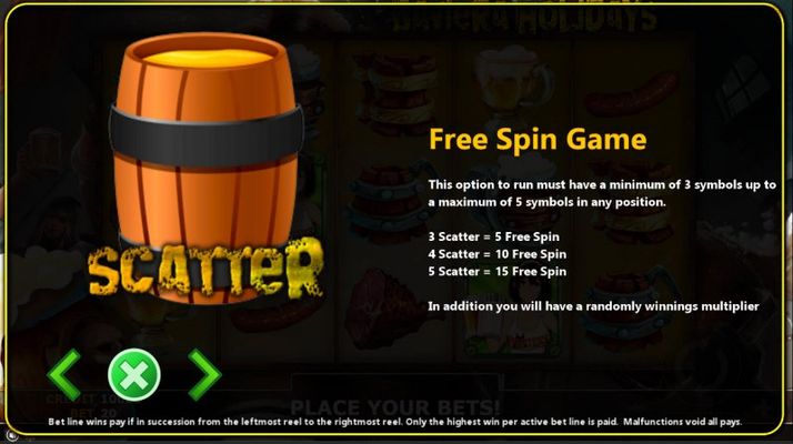 Free Spins Rules