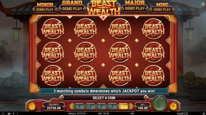 Progressive Jackpots Feature