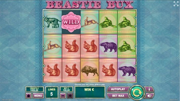 Beastie Bux :: Base Game Screen