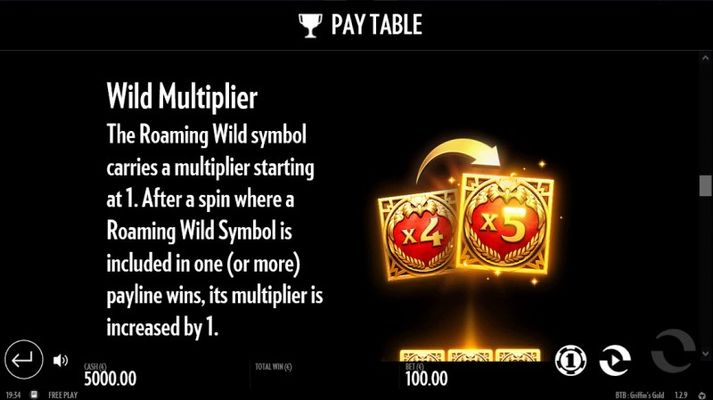 Beat the Beast Griffin's Gold :: Wild Multiplier Feature