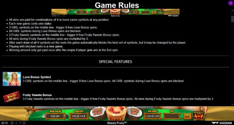 General Game Rules