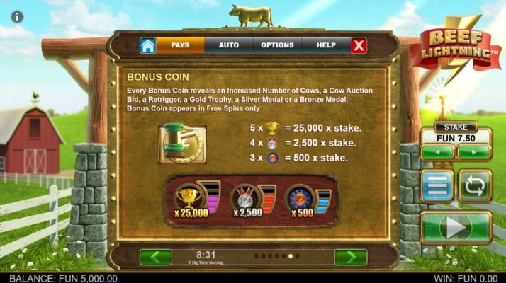Bonus Coin