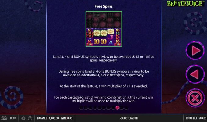 Free Spins Rules