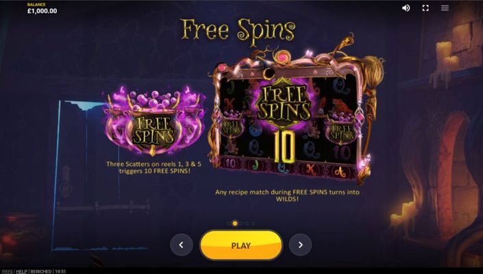 Free Spin Feature Rules