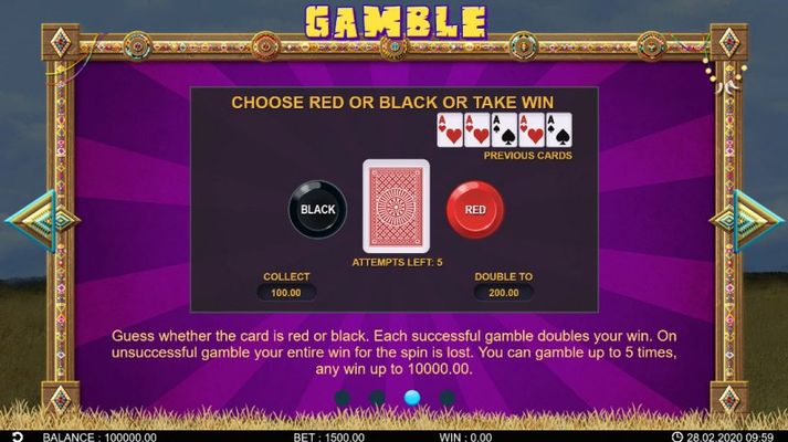 Gamble Feature Rules