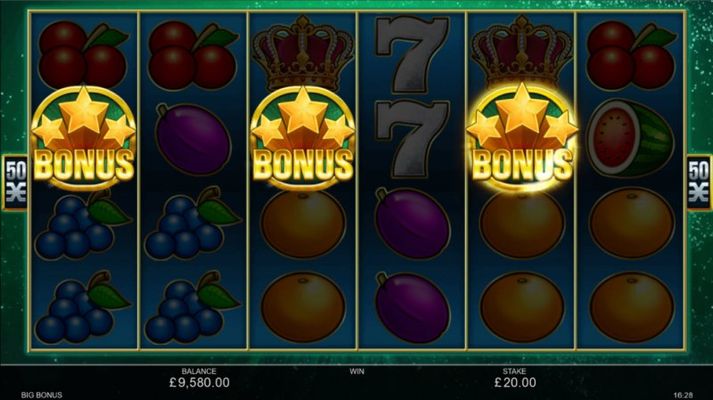 Scatter symbols triggers the free spins bonus feature