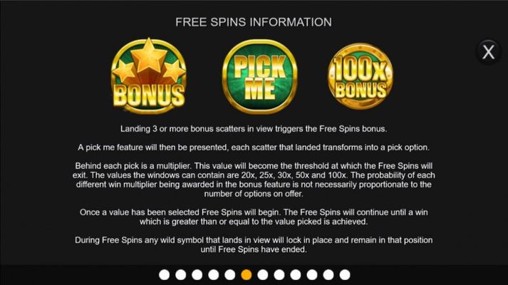 Free Spin Feature Rules