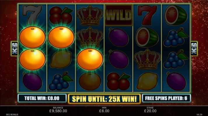 Free Spins Game Board