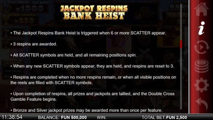 Big Bucks Bandits Megaways :: Jackpot Respins Bank Heist