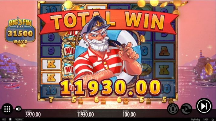 Total Free Spins Payout