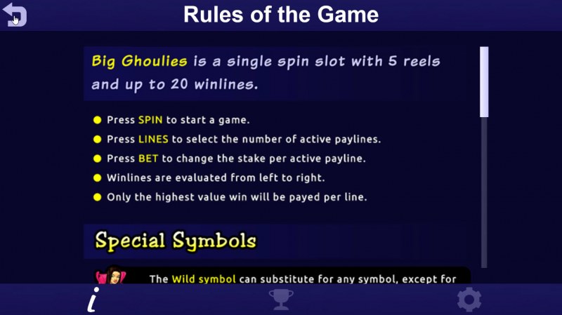 Big Ghoulies :: General Game Rules
