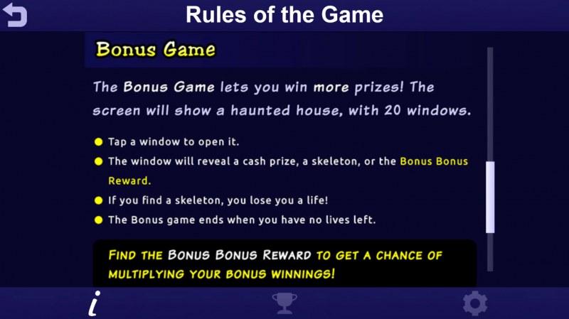 Bonus Game Rules