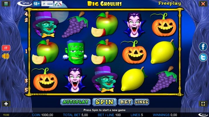Big Ghoulies :: Main Game Board