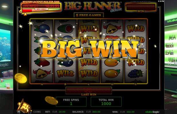 Big Runner Jackpot Deluxe :: Big Win