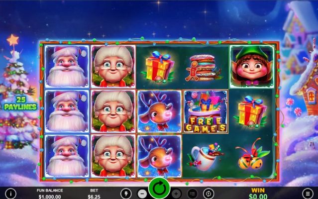 Big Santa :: Base Game Screen
