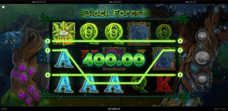 Black Forest :: Multiple winning paylines
