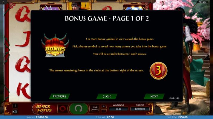 Black Lotus :: Bonus Game