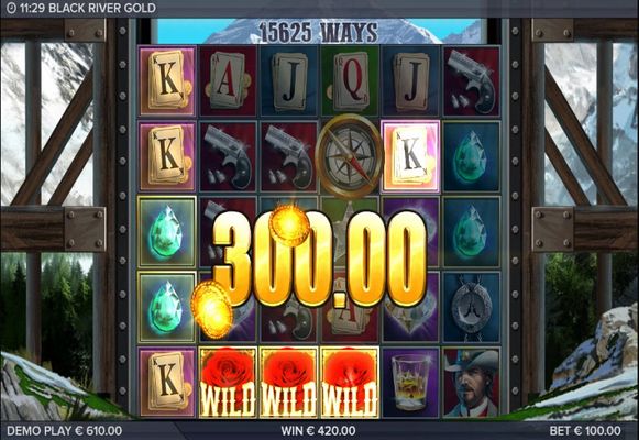 Black River Gold :: Multiple winning combinations