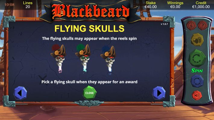 Flying Skulls