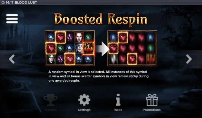 Blood Lust :: Boosted Respin