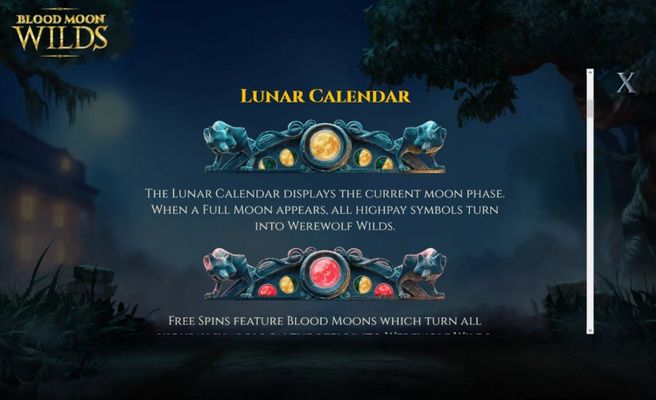 Blood Moon Wilds :: Lunar Calendar Feature