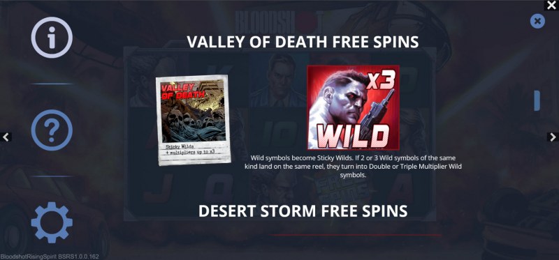 Valley of Death Free Spins